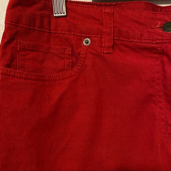 Lands’ End F1 Red Corduroy Pants #422488 Size 10 - Picture 3 of 13
